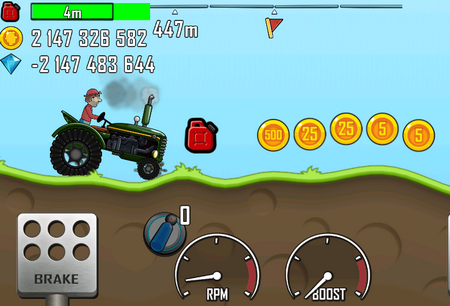登山赛车Hill Climb Racing无限金币版4